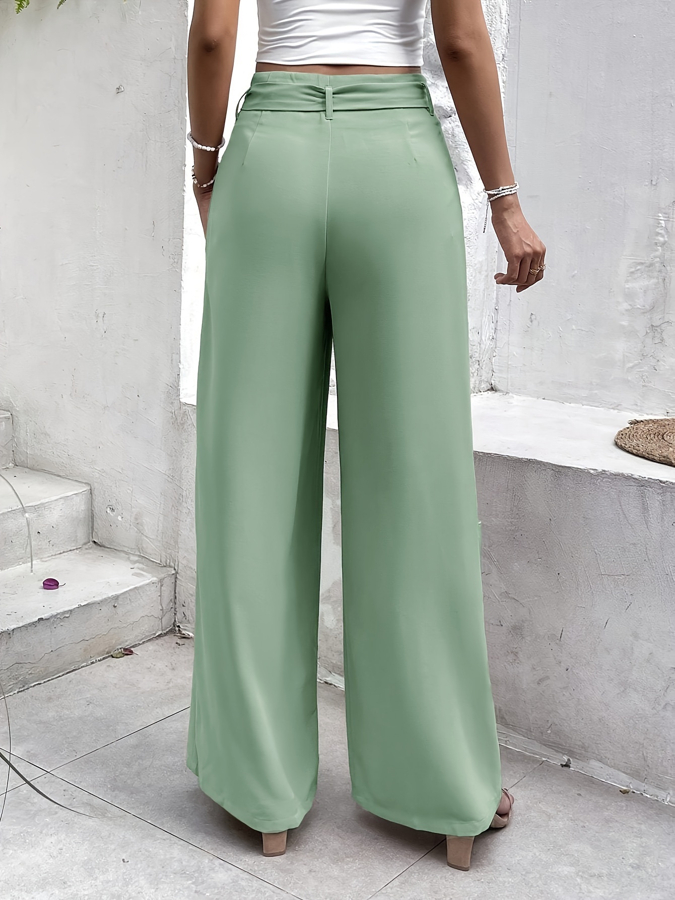 High Waist Elegant Pants With Belt / High Waist Pants For Women / Elegant  Pants / Green Pants / Womens Pants / Womens Trouser / Pants -  Portugal