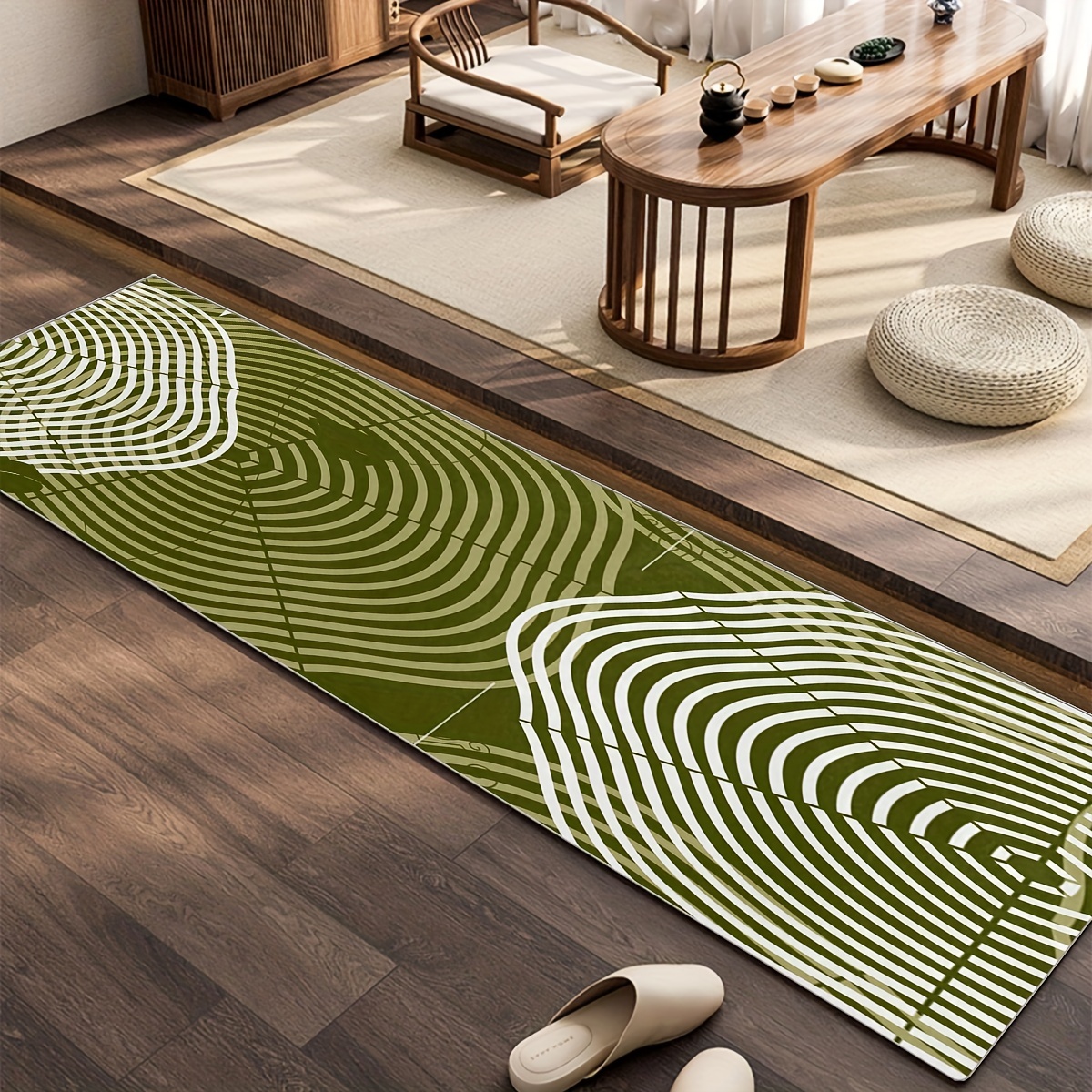  Alfombras para suelo de cocina, alfombra abstracta