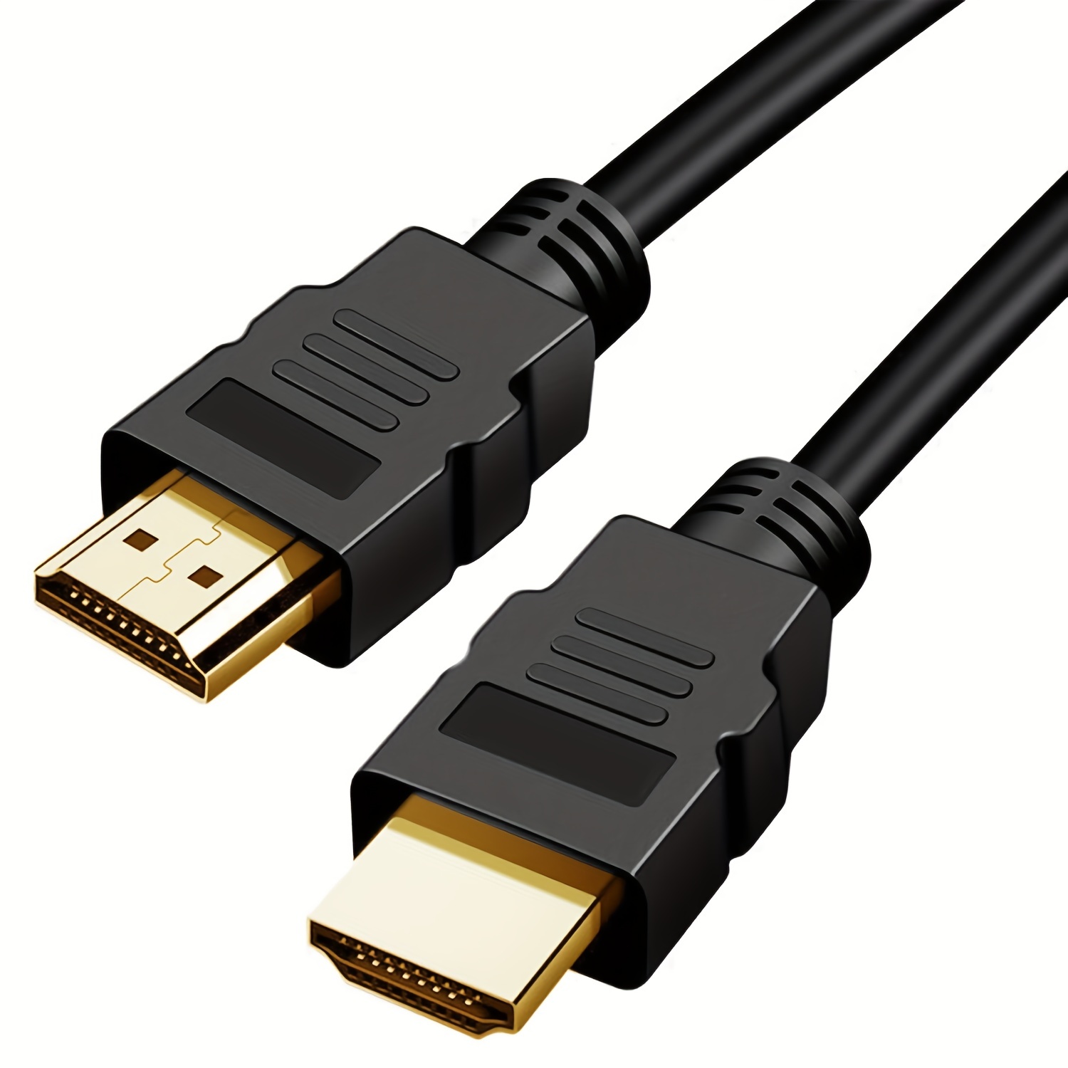 Adaptateur 2 ports Cable HDMI pour Console Playstation 4 PS4 Television TV  Gold 3D FULL HD 4K Ecran 1080p Rallonge (NOIR)