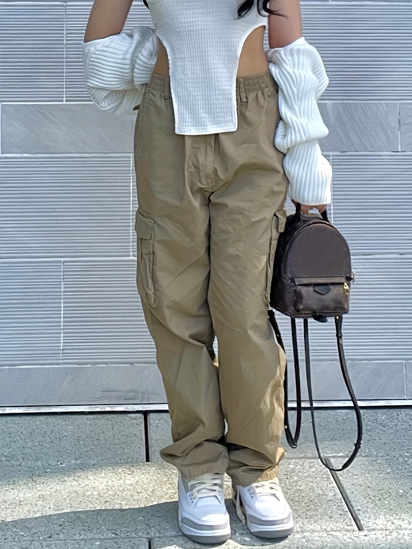 Women's High Waisted Sports Pants with Pockets