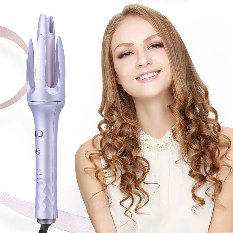 auto hair curler automatic curling iron wand with anion 284 f 392 f 60 minute timed shutdown 4 gear temperature regulation details 1
