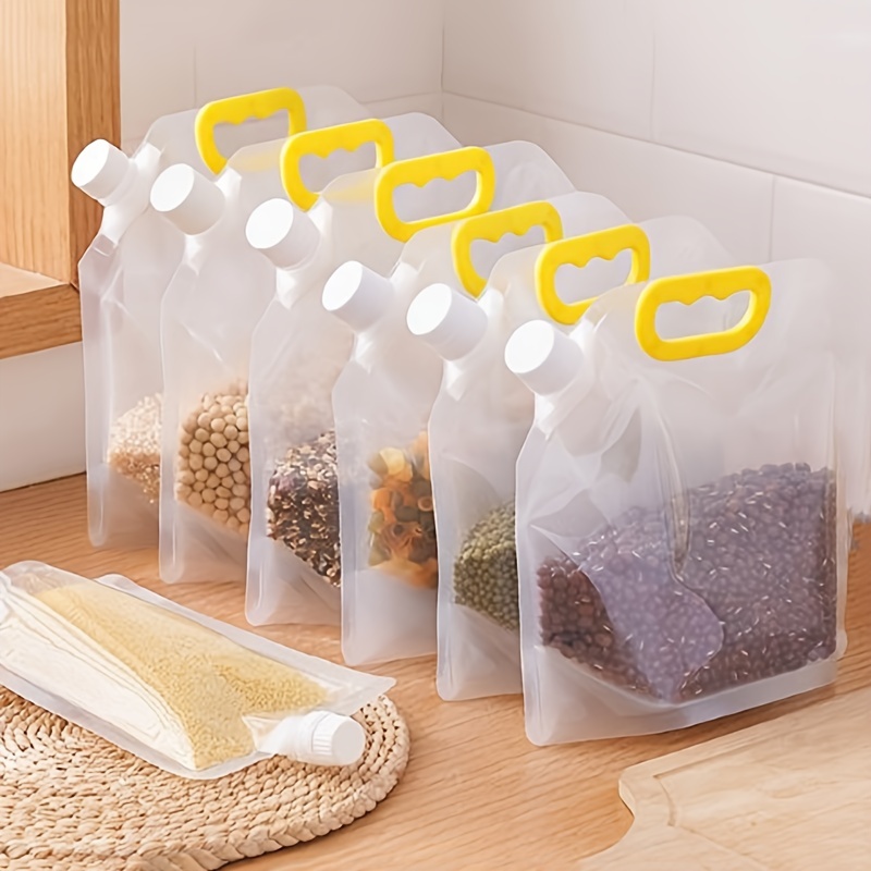 Disposable Fresh-keeping Bag For Food Supplement, Food Sealed Transparent Household  Preservation Bag For Home & Kitchen - Temu