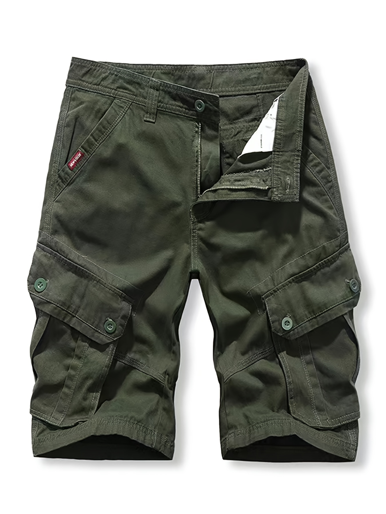 Men's Tactical Cargo Shorts Relaxed Fit Casual Hiking Shorts - Temu
