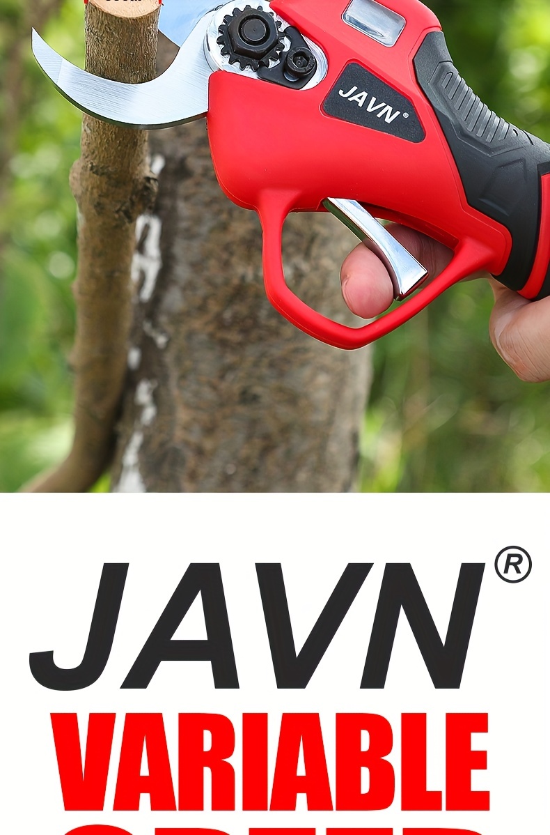 Javn 20v Brushless Electric Scissors Cordless Pruning Shear - Temu