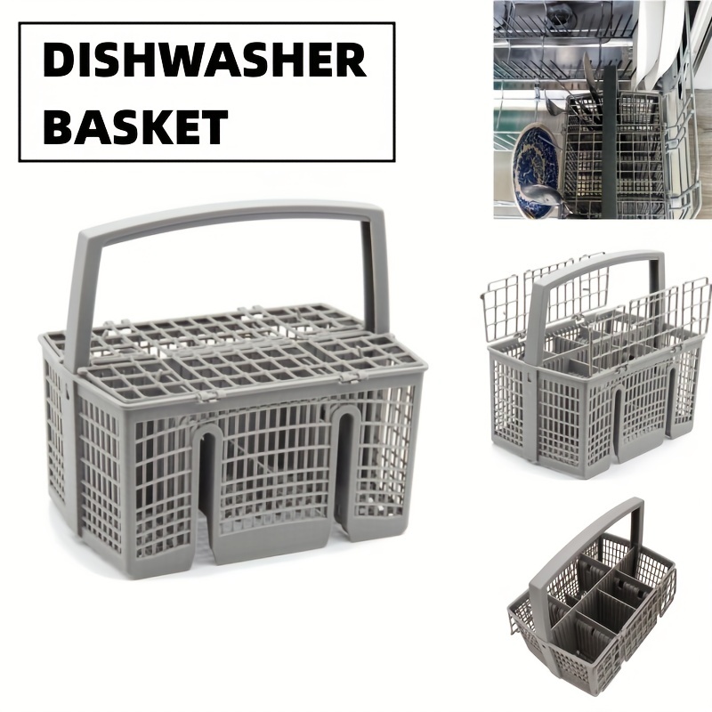 Yours Cesta de repuesto para cubiertos para lavavajillas, cesta para  utensilios y cubiertos, apta para Bosch, Maytag, Kenmore, Whirlpool,  KitchenAid
