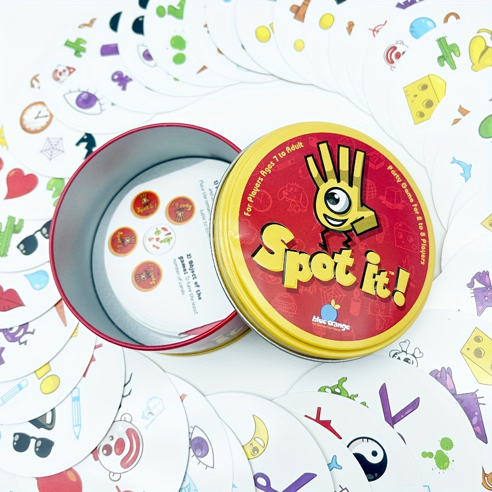 The Mind-Bending Math Behind Spot It!, the Beloved Family Card
