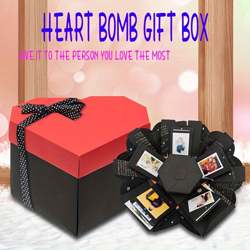 Surprise cake explosion box exploding box kit caja sorpresa caja