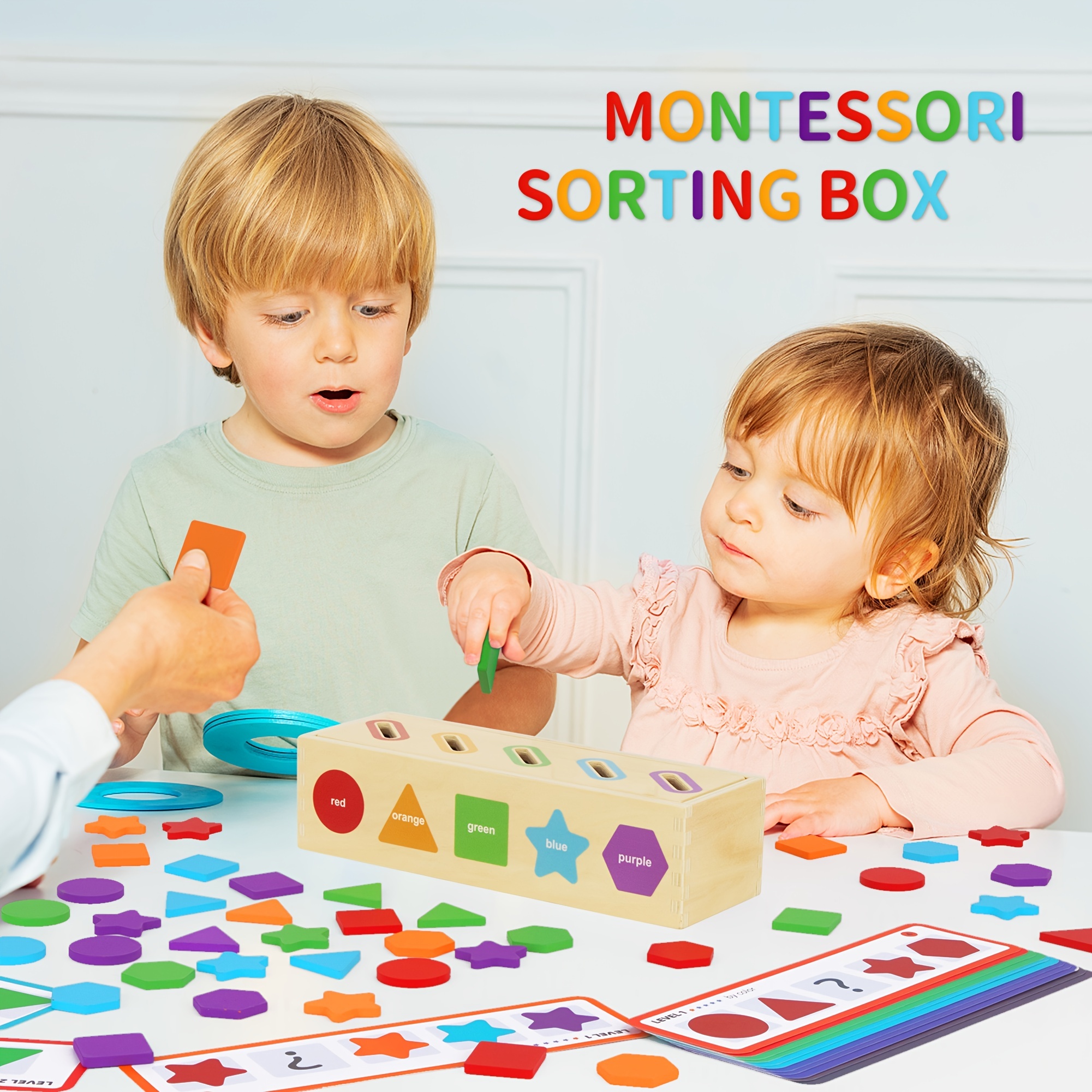Lzoy Juguetes Montessori Niños 3 Años Juguetes Apilamiento - Temu Spain