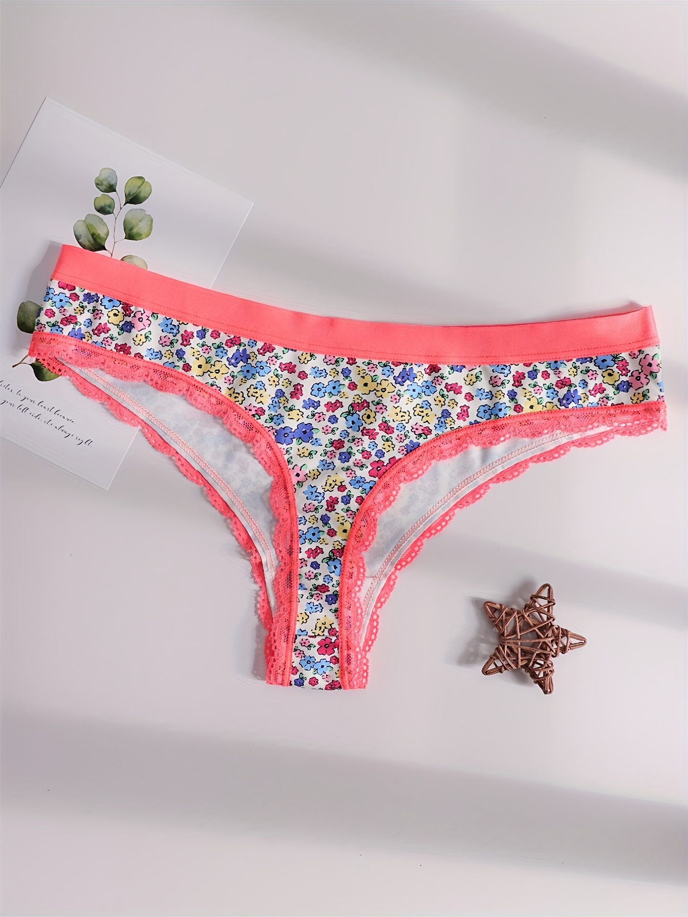 Peach Fruit Pattern Women's G-String Thongs Low Rise Stretch T-Back Panties  Underwear : : Clothing, Shoes & Accessories
