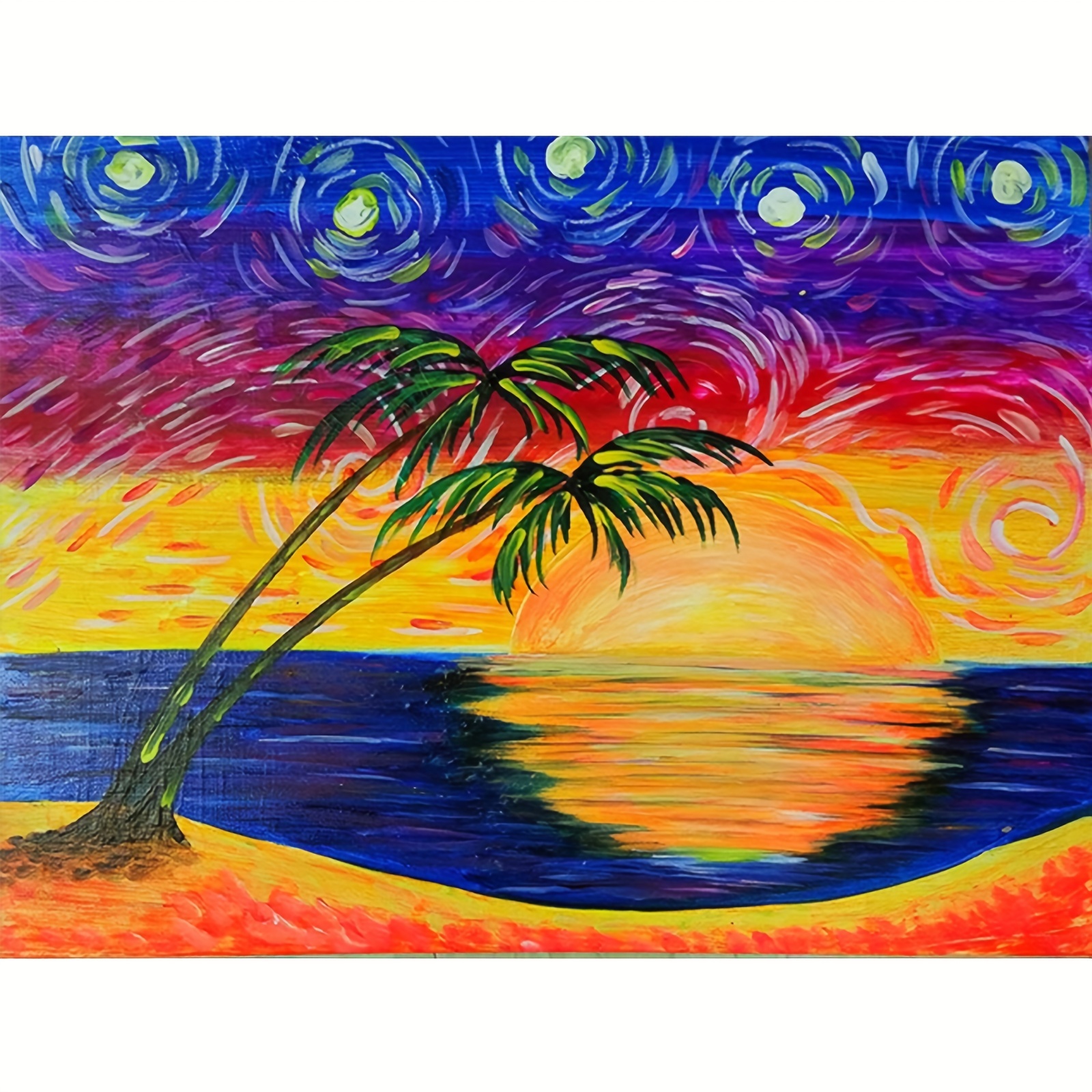 Artificial Diamond Painting Kits Landscape Pattern - Temu