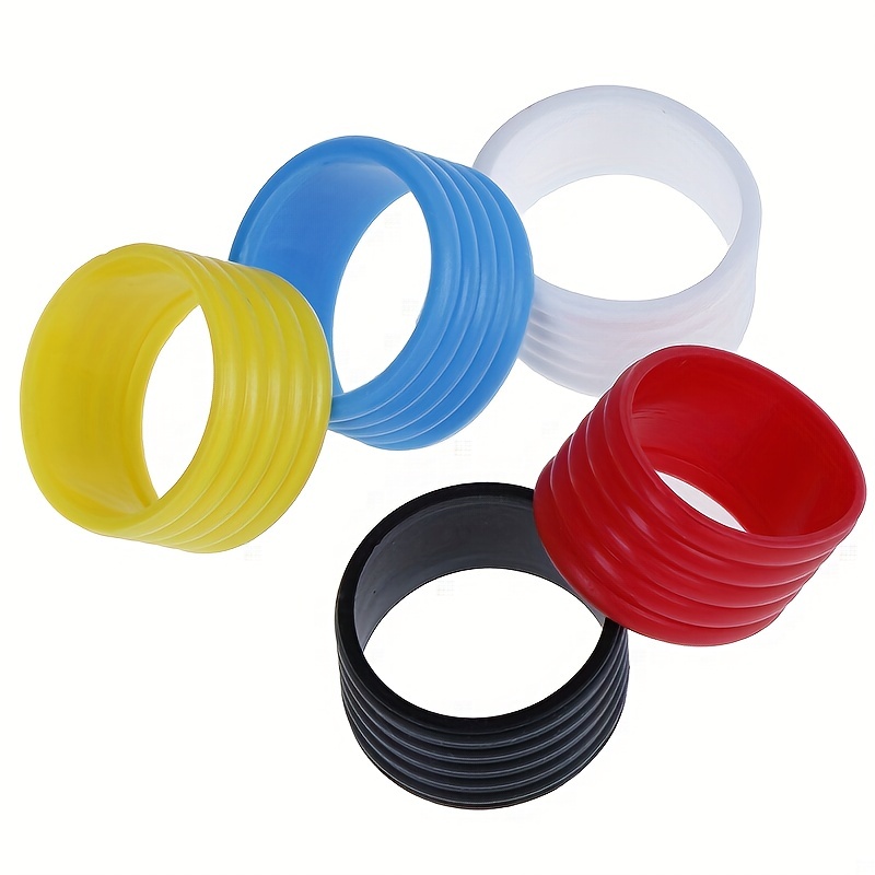 Durable Tennis Racket Sealing Rubber Ring Elastic Handle - Temu