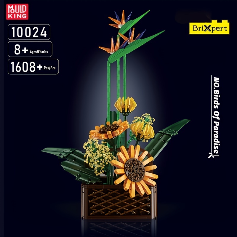 LEGO Creator Expert Bouquet di Fiori, Set Collezione Botanica e Idea Regalo  per Adulti, Modello da Esposizione & Creator Expert Albero Bonsai, Set per  Adulti, Home Decor DIY : : Casa e