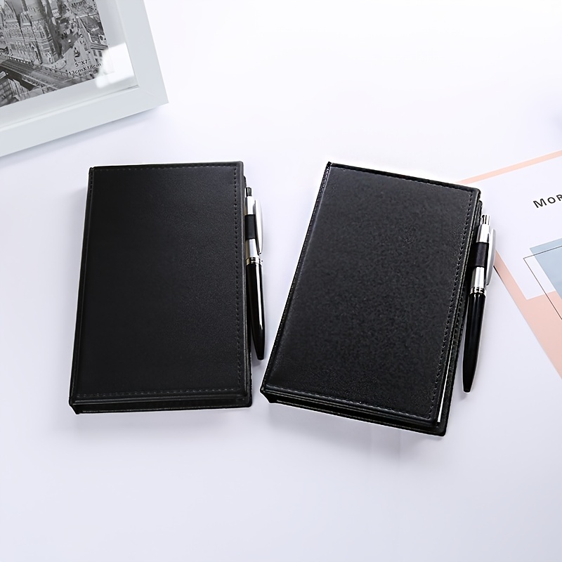 Sticky Note + Business Card Holder, Black