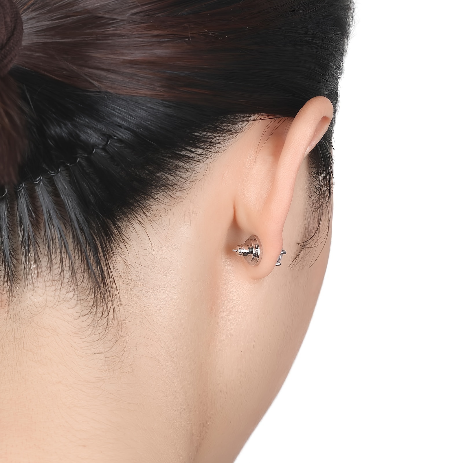 DSOMHZ Earring Backs,Earring Backs for Studs/Droopy Ears,150PCS Screw on Earring  Backs Earring Backings Earring Backs for Heavy Earring