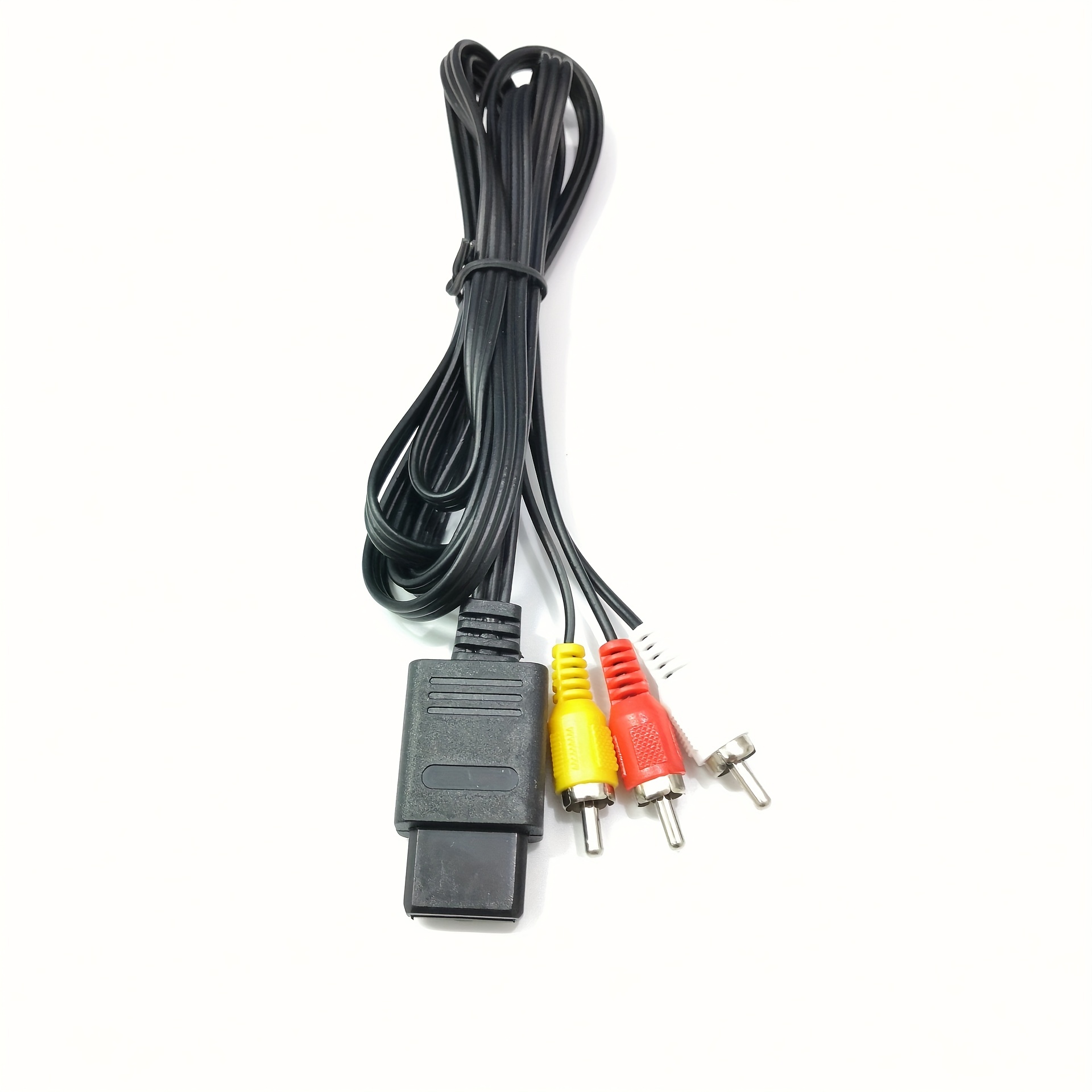 Cable AV de video compuesto compatible con Nintendo 64/N64/GameCube/Super  Nintendo SNES TV Game (6 pies)