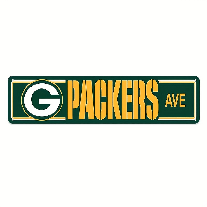 Green Bay Packers Retro Logo Sign 