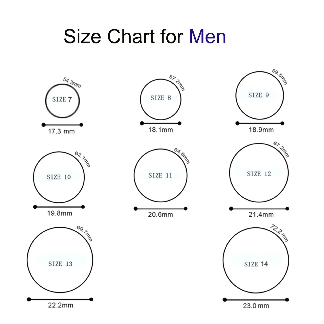 8pcs Silicone Wedding Ring Set for Men, Rubber Bands
