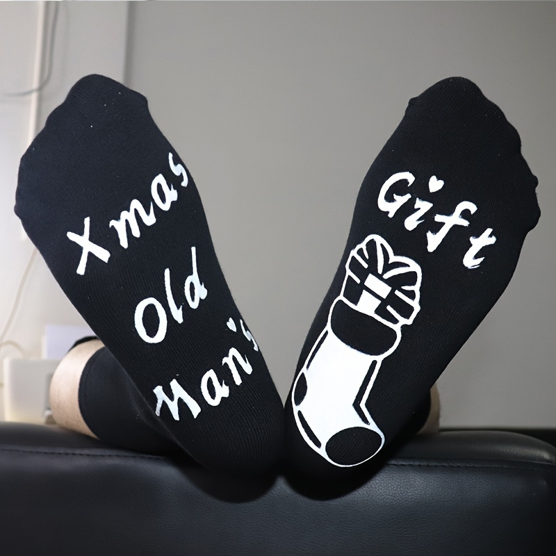 Holding Hands Socks Cartoon Elastic Hand Socks Magnet Mid-calf Socks Funny  Gift For New Year Christmas Valentines Day Birthday