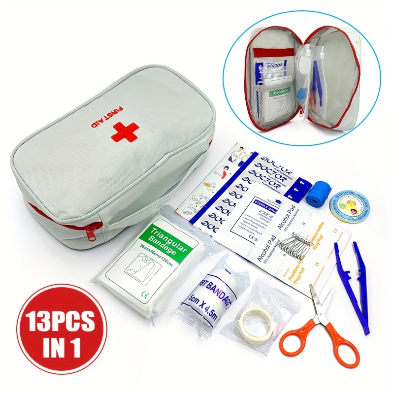 41 in 1 First Aid Kit For Home/business/school Emergency - Temu