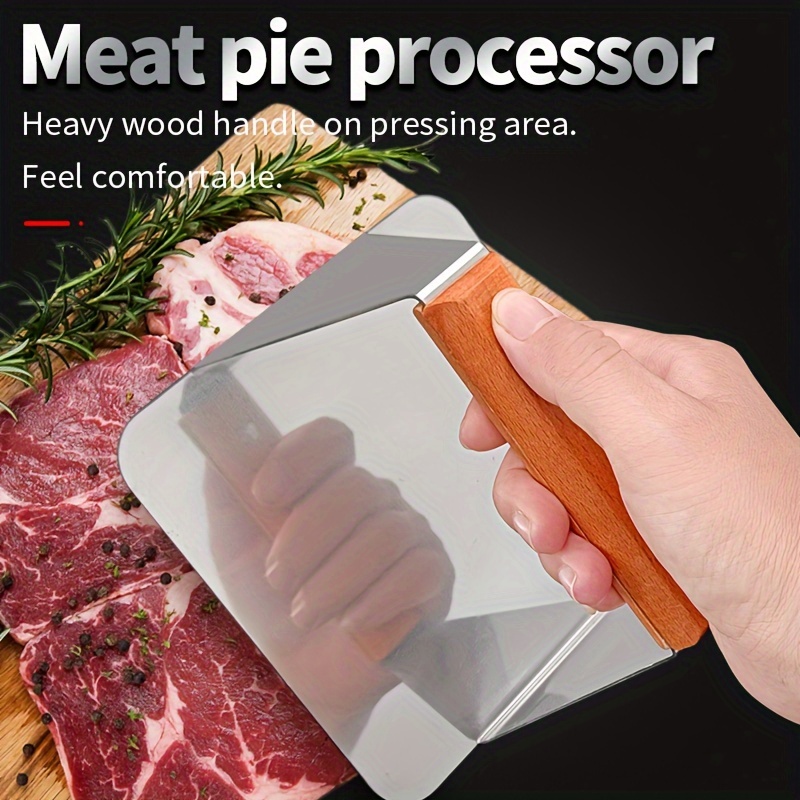 Stainless Steel Ham Meat Making Pot Patty Maker Ham Press With A Thermometer