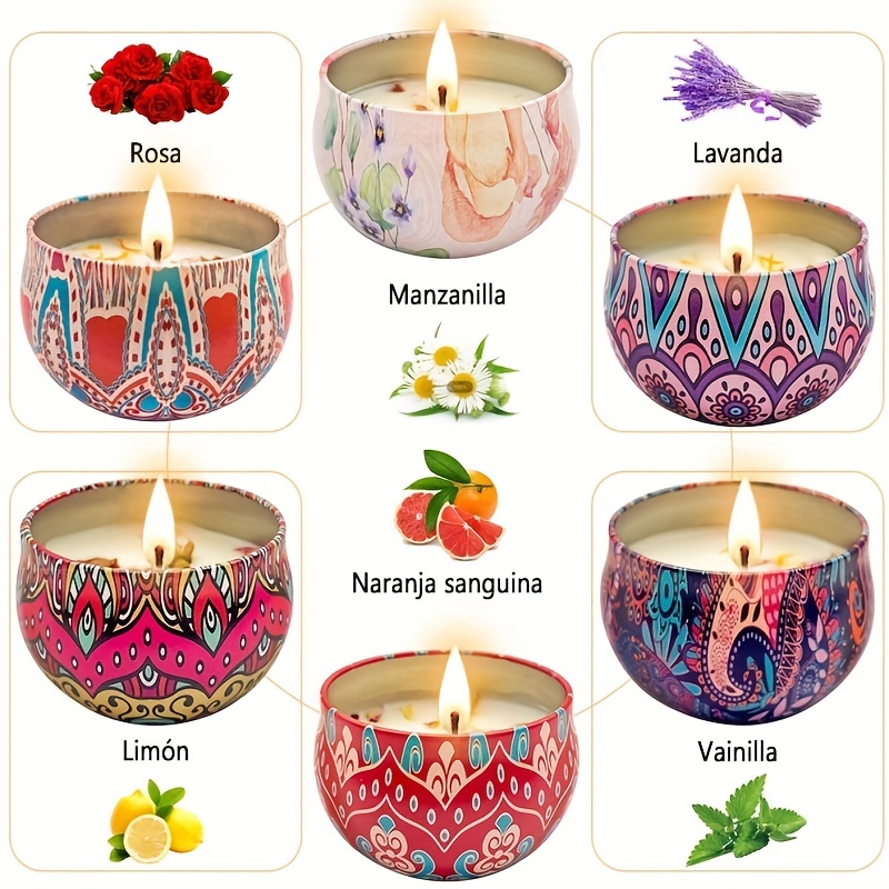 Lavender Scented Candles stress Relief Candles Gifts For - Temu