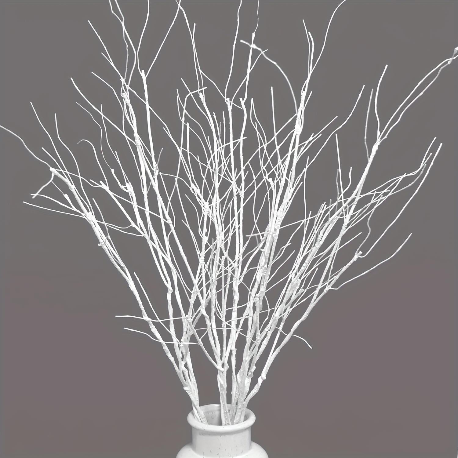 GeKLok - Rami artificiali secchi in plastica per albero di simulazione, rami,  decorazione per casa, decorazione per matrimoni (caffè, dimensioni: 35 cm)  : : Casa e cucina