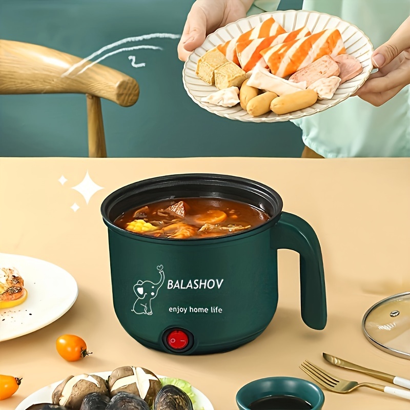 Multifunctional Electric Cooker Hot Pot Mini Non-stick Food Noodle