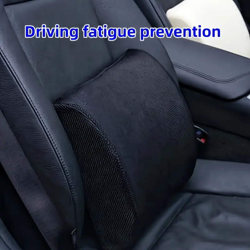 Car Backrest Pillow Comfortable Car Driving Backrest Cushion - Temu