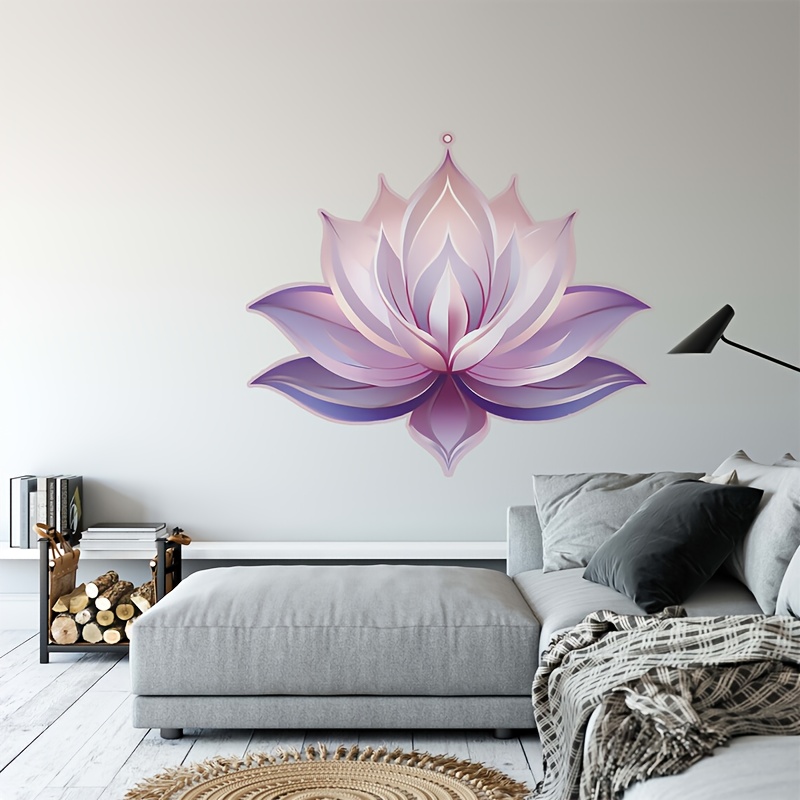 

1pc Fresh Wall Sticker, Mandala Pattern Self-adhesive Wall Stickers For Bedroom, Entryway, Living Room, Porch, Home Decoration, Kitchen