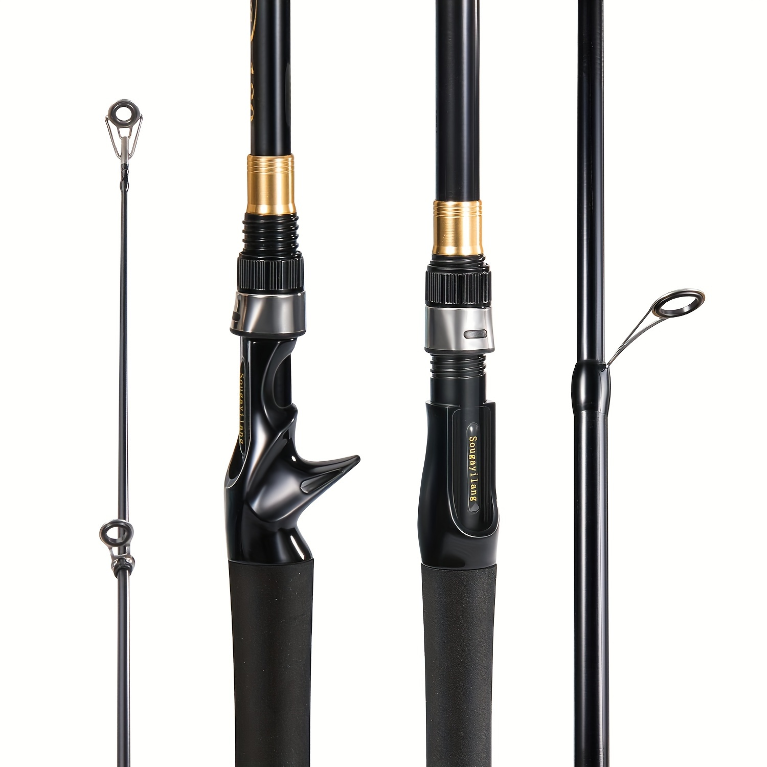 Sougayilang Telescopic Carbon Fishing Rod Portable Fishing Pole
