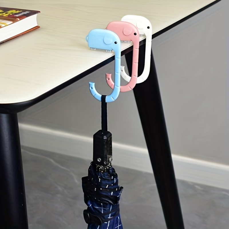 Cartoon Detachable Purse Handbag Hook Portable Table Desk School Bag Holder  Cute Hanger, 1 Piece 
