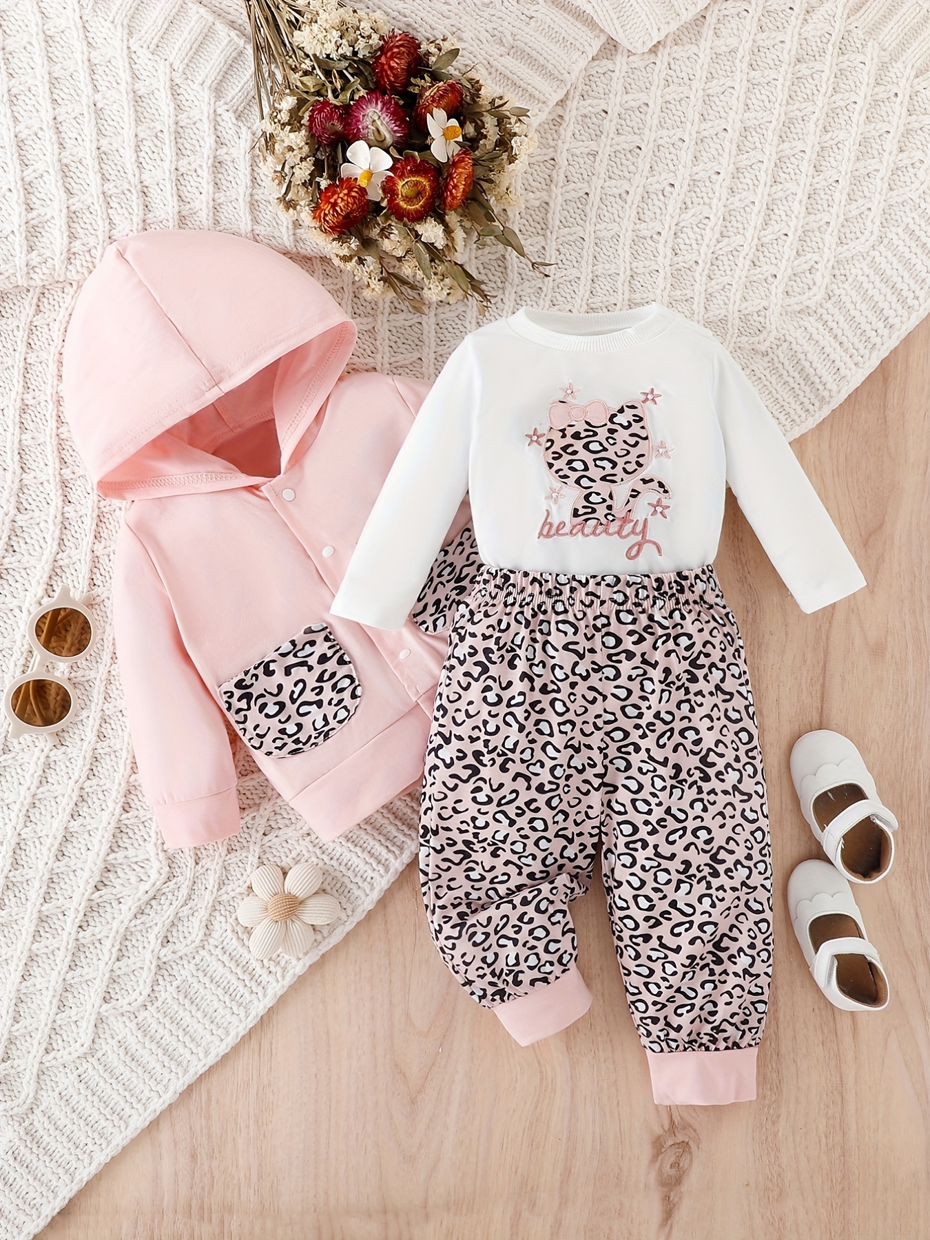 Leopard print onesie discount girls