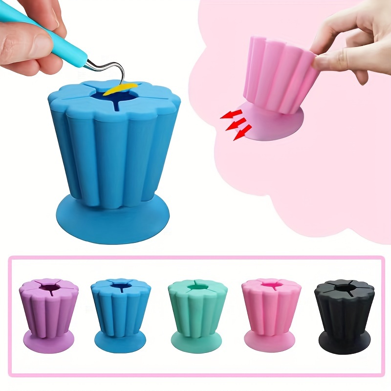 

1pc Silicone Craft Vinyl Weeding Scrap Collector Waste Collector For Cricut For Heat Transfer Vinyl, Htv Crafting Adhesive Paper Sheets Holder