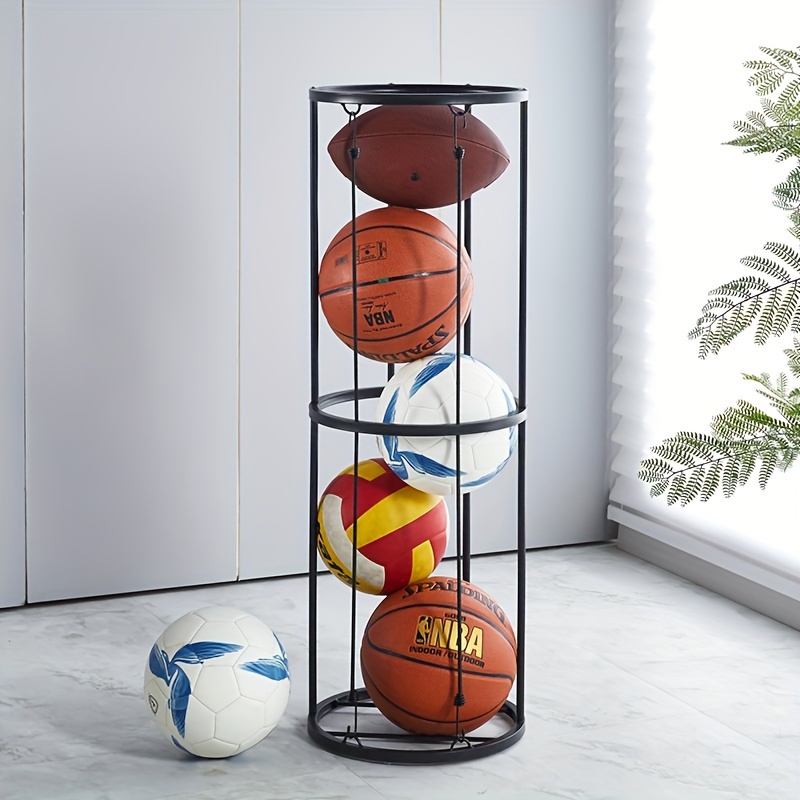 Support de rangement de basket-ball mural en fer Support de ballon