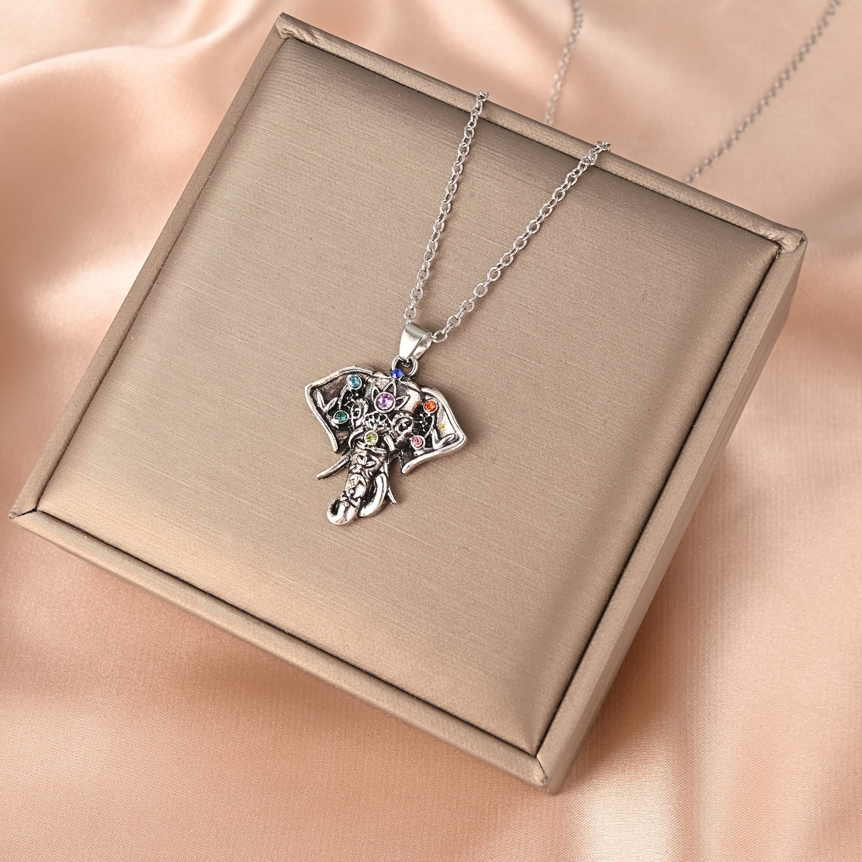 Good luck hot sale elephant necklace