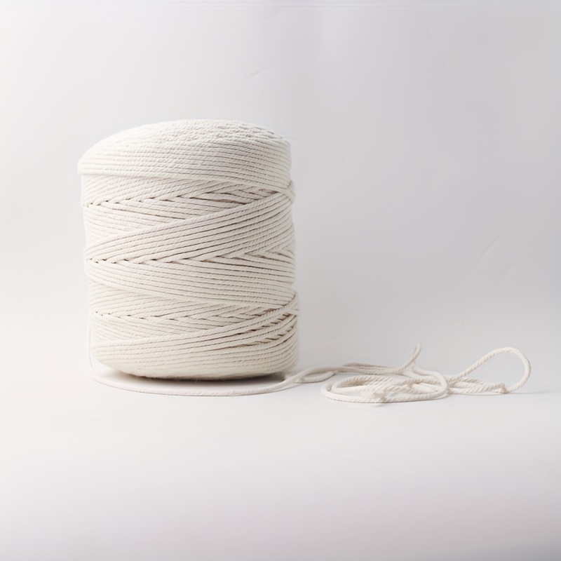 Macrame Cord 4 Strands Christmas Decor Cotton Thread Diy - Temu