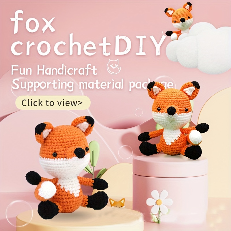 DIY Crochet Animal Kit With Hand Knitting DIY Knitting Kits