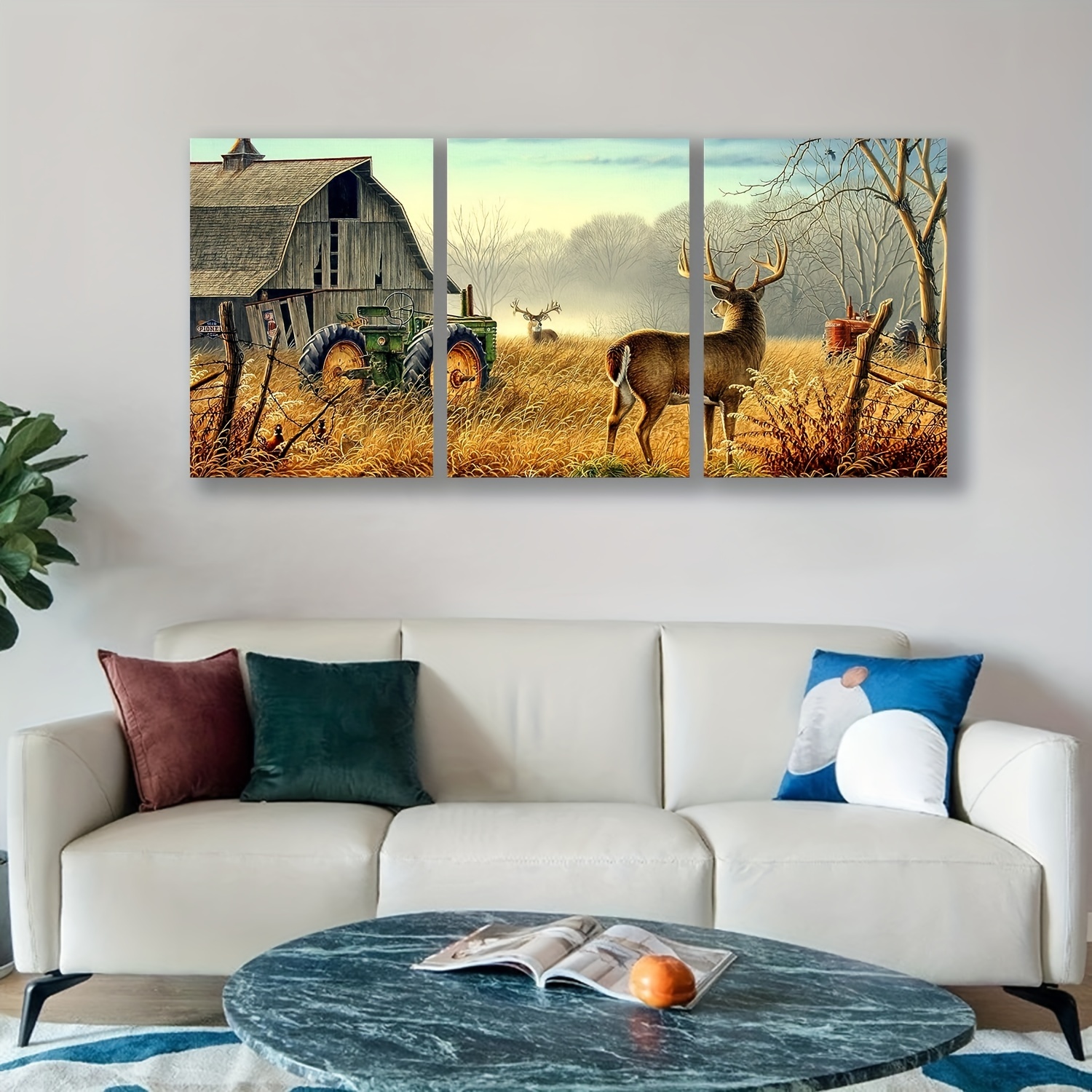Pintura en lienzo Horizontal para decoración del hogar, lienzos, cuadros  decorativos modernos, imagen de paisaje para