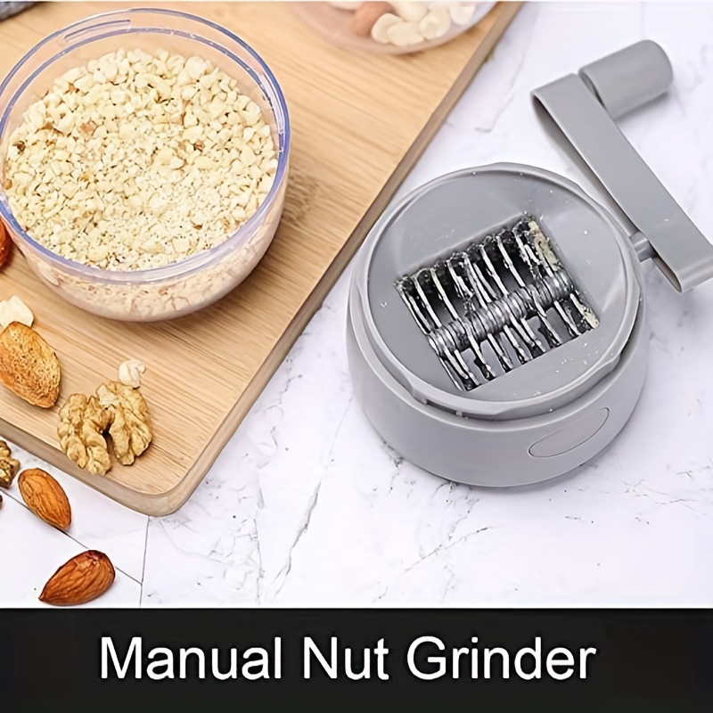 1pc Manual Crank Nut Chopper Is Suitable For All Nuts Walnuts And Pecans  The Kitchen Multi Chopper Is Used To Make Toppings - Home & Kitchen - Temu
