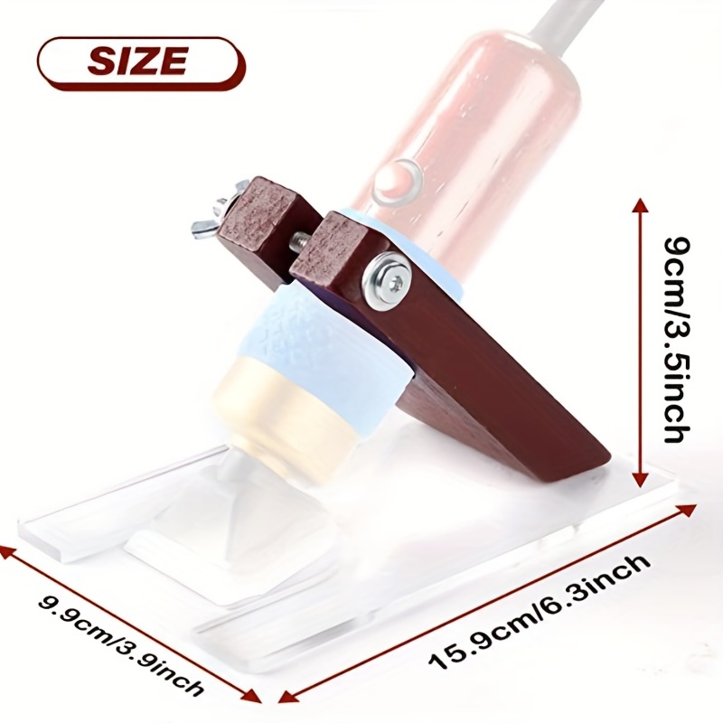 1pc, Acrylic Carpet Trimmer Shearing Guide - Easy to Use and Durable Frame  for Carpet Stretcher and Rug Shaver Tufting