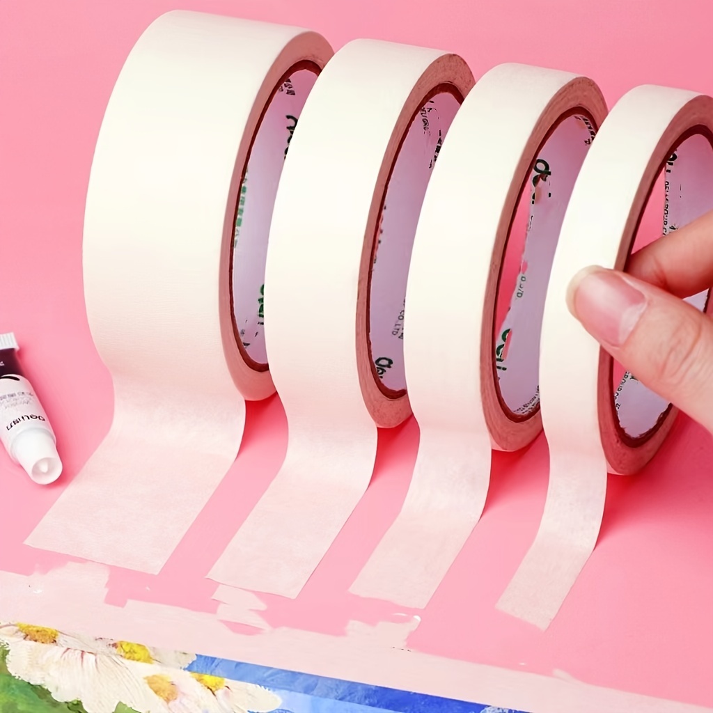 Diy Tape Masking Paper Tape Painting Cover Up Adhesive Art - Temu