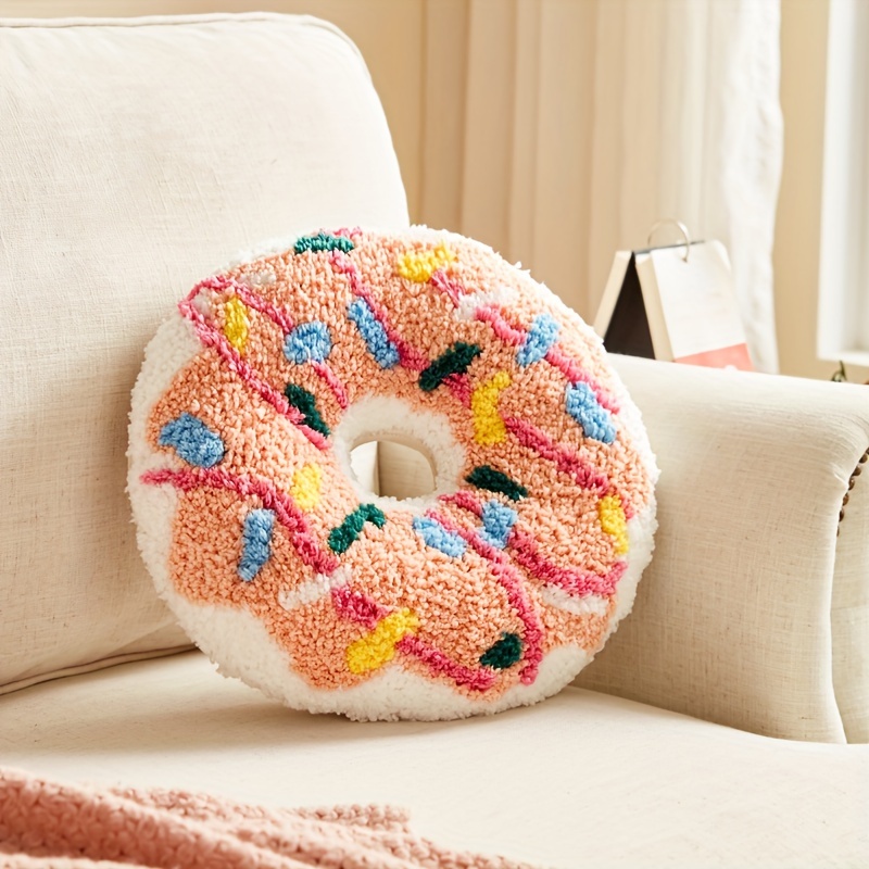 Donut Pillow Soft Stuffed Pillow Cushion Toy