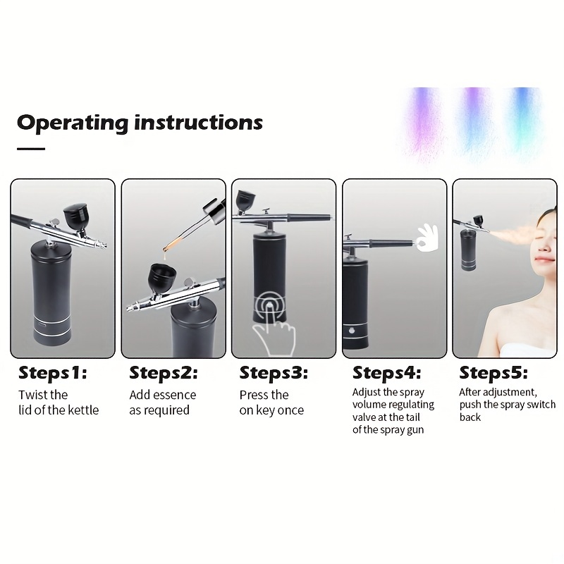 Face Massager Airbrush With Compressor Face Care Airbrush For Nails Cake  Tattoo Makeup Paint Spray Gun Air Spray Oxygen Injector Air Brush Kit  230526 From Pong04, $20.23