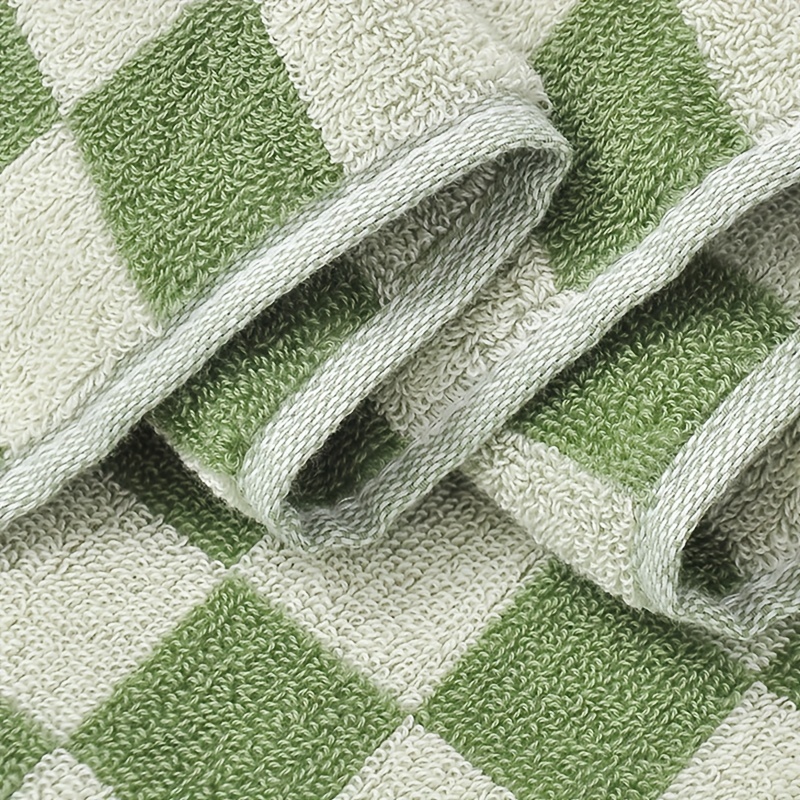  Checkered Hand Towels Minimalist Checkerboard