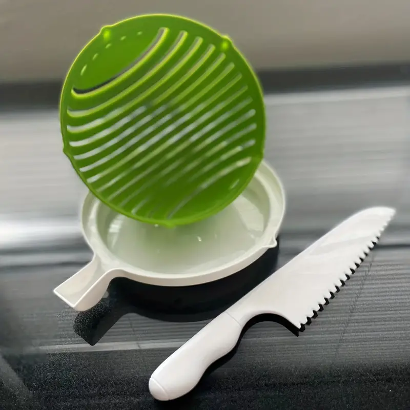 Salad Chopper, Double Layer Rotatable Salad Cutter Bowl, Multi-functional Vegetable  Choppers And Dicers, Salad Chopper Bowl And Cutter, Salad Strainer Slicer  Bowl, Kitchen Utensils, Kitchen Supplies, Back To School Supplies - Temu
