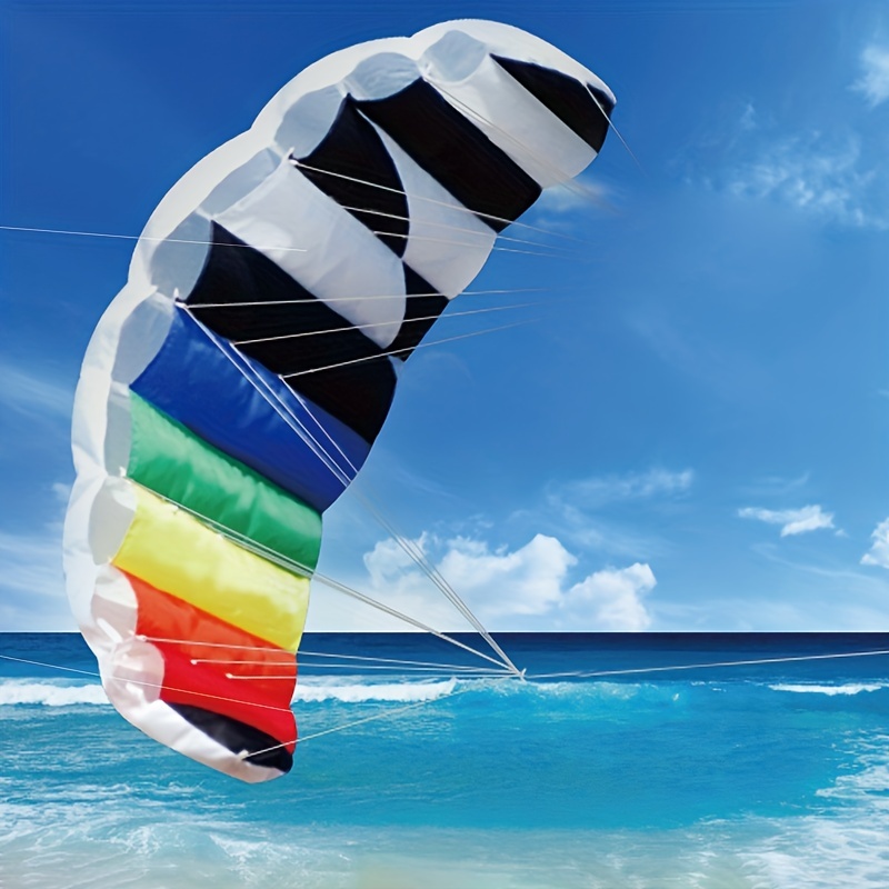 Parachute Kite Dual Line Parafoil Kite Easy To Fly Sports Stunt