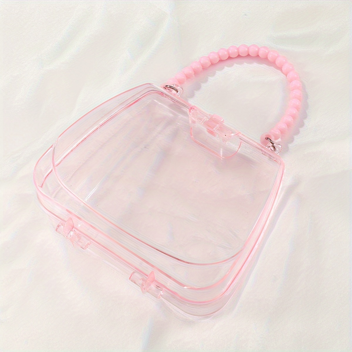 Mini Clear Jewelry Storage Bags Portable Pouches For - Temu