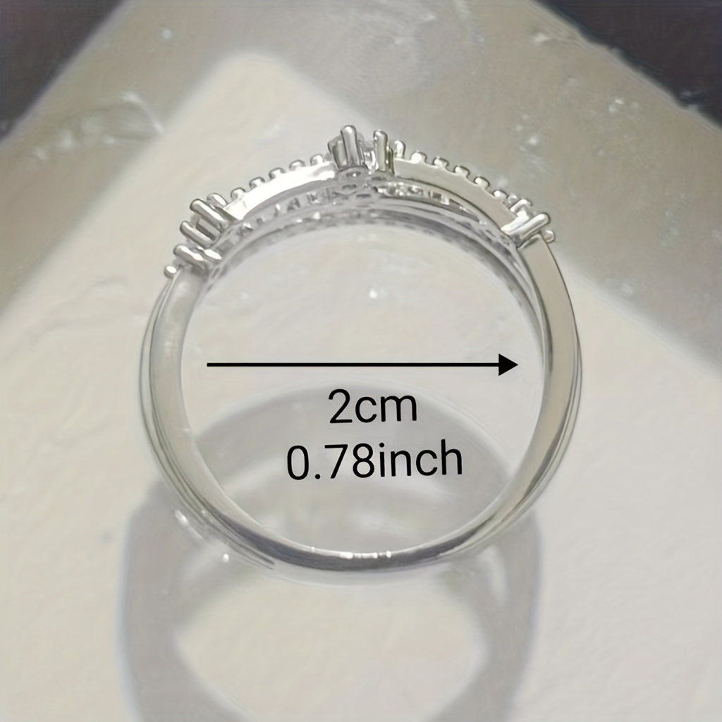 Men's Copper Zircon Ring
