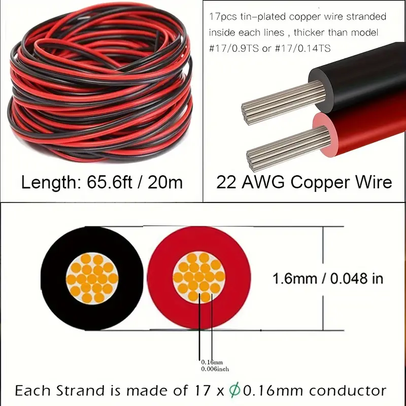 Anjielosmart 30M câble d'extension vidéo 4x0.2mm f... – Grandado Anjielosmart 30M câble d'extension vidéo 4x0.2mm f... – Grandado