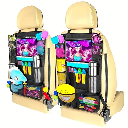 TaimeiMao Autositz-Seitenorganisator,Faltbare Autositz Organizer  Seite,Wasserdicht Autositz Organizer,Multifunktionale Hängetasche für  Autositze,Auto Organizer : : Baby